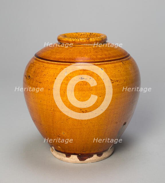 Globular Jar, Tang dynasty (618-906). Creator: Unknown.