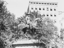 James B. McPherson - Equestrian statues in Washington, D.C., between 1911 and 1942. Creator: Arnold Genthe.