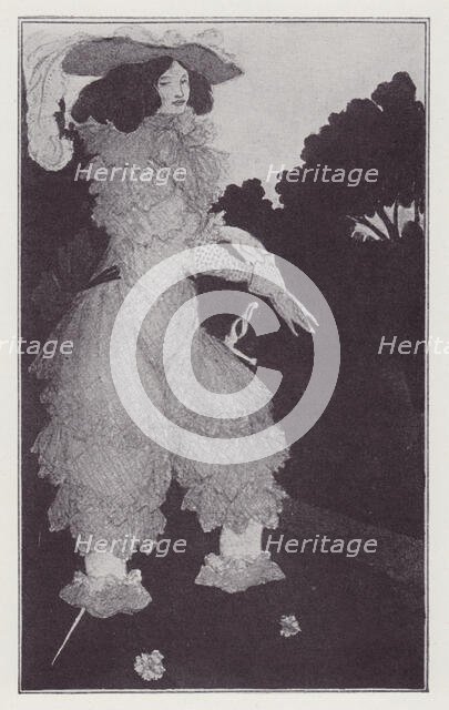 Mademoiselle de Maupin, 1897. Creator: Aubrey Beardsley.