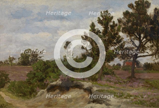 A Dune Landscape, late 19th-early 20th century. Creator: Alfred Elsen.