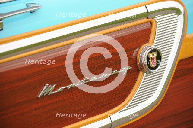 Mercury Monterey station wagon 1955. Artist: Simon Clay.