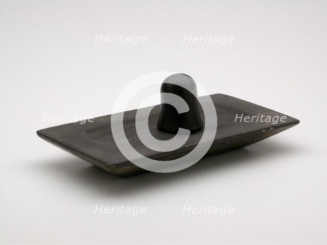 Mortar and Pestle, Egypt, Middle Kingdom, Dynasty 12 (about 1985-1773 BCE). Creator: Unknown.