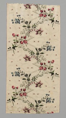 Panel, Spitalfields, 1750s. Creator: Unknown.