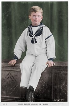Prince George of Wales, c1900s(?). Artist: Speaight.
