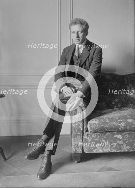 Leopold Stokowski, 1918. Creator: Bain News Service.