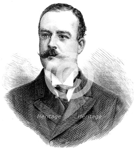 Lord Brooke, M.P, Seconder of the Address in the House of Commons, 1890. Creator: Unknown.