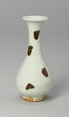 Small Bottle Vase, Yuan dynasty (1271-1368), first half of the 14th century. Creator: Unknown.