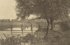 On the "Sow" near Walton's House at Shallowford, 1880s, printed 1888., 1880s, printed 1888. Creator: George Bankart.