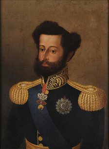 Portrait of King Pedro IV of Portugal (1798-1834), c1825. Creator: Anonymous.