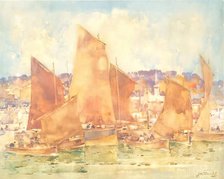 East Coast Harbour, c1890s. Creator: James Watterson Herald.