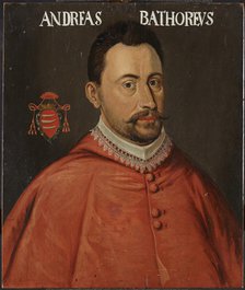Portrait of Cardinal Andrew Báthory (1563-1599), ca 1690. Creator: Anonymous.