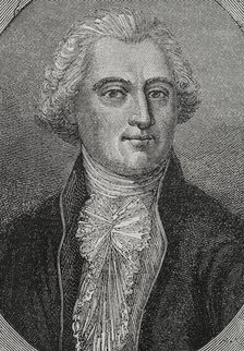 Antoine-François Bertrand de Molleville (1744-1818), French politician, staunch royalist, 1876.  Creator: Pannemaker.