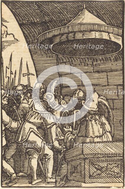 Pilate Washing His Hands, c. 1513. Creator: Albrecht Altdorfer.