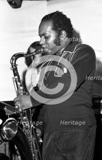 Eddie Harris, Ronnie Scott’s Jazz Club, Soho, London, 1973. Creator: Brian O'Connor.