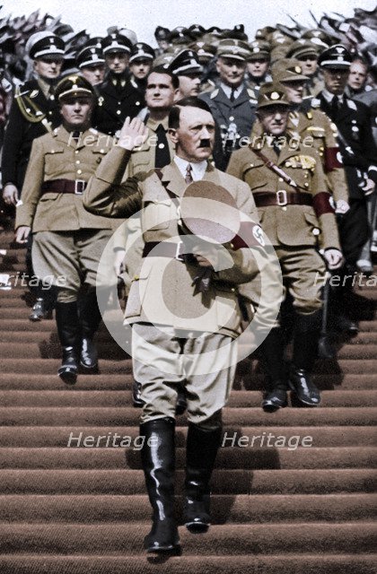 Nuremberg Rally, 7th Party Congress, the 'Rally of Freedom', Germany, 1935.   Artist: Unknown.