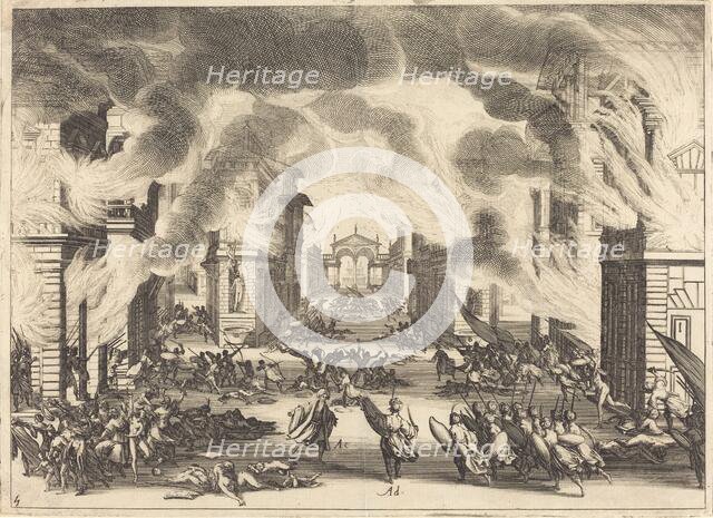 Solimano, Act V, 1620. Creator: Jacques Callot.