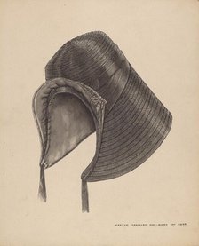 Bonnet, c. 1938. Creator: Francis Law Durand.