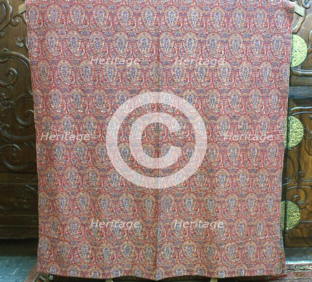 Shawl Fabric (Jamawar) (Dress Frabic), Iran, 1825/75. Creator: Unknown.