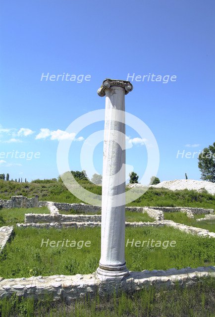 The Villa of Dionysus, Dion, Greece. Artist: Samuel Magal