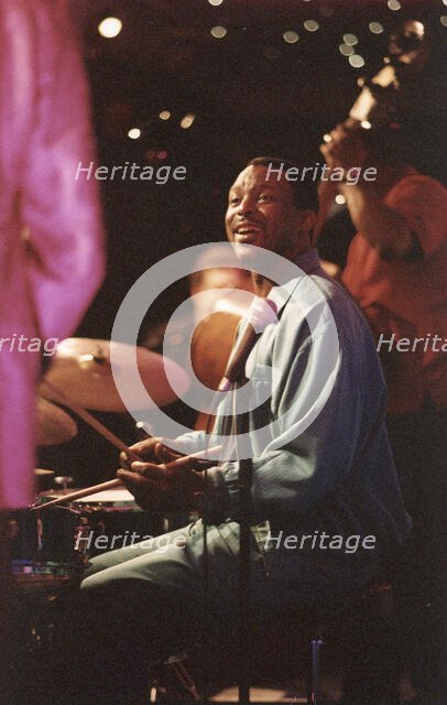 Herlin Riley, Nairn Jazz Week, Scotland, 2004. Creator: Brian Foskett.