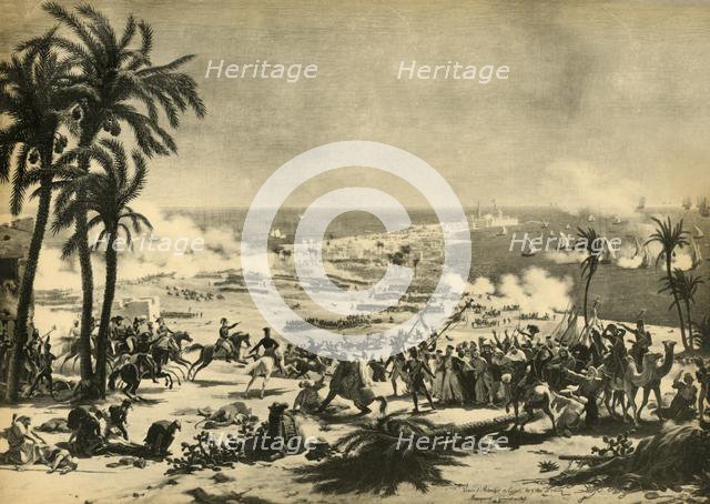 The Battle of Aboukir, 25 July 1799, (1921). Creator: Unknown.