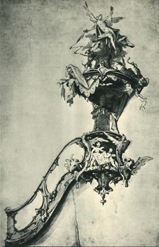 Design for a pulpit, mid-late 18th century, (1943).  Creator: Ignatz Günther.