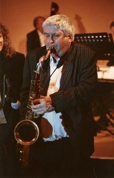 Tony Coe, All Star Crescendo Swing Band, Bournemouth 2007. Creator: Brian Foskett.