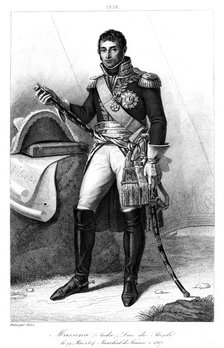 Andre Massena (1758-1817), Marshal of France, 1839.Artist: Legris