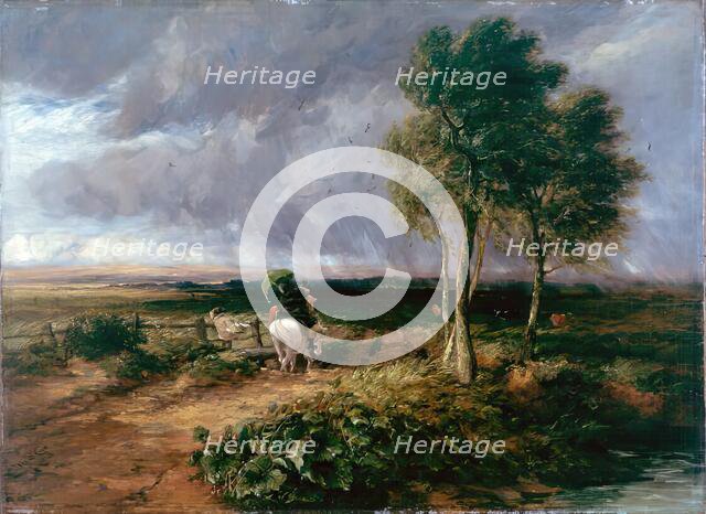 Wind, Rain and Sunshine, 1845. Creator: David Cox the Elder.