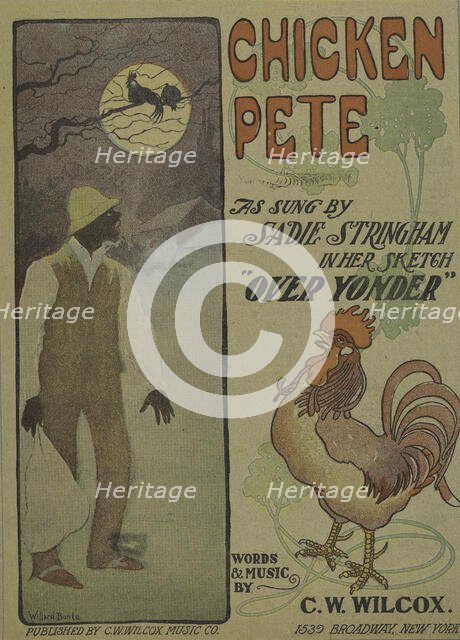 'Chicken Pete', 1901. Creator: Willard Bonte.