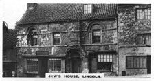 'Jew's House', Lincoln, c1920s. Artist: Unknown