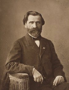 Portrait of Guiseppe Verdi (1814-1901), 1860s.