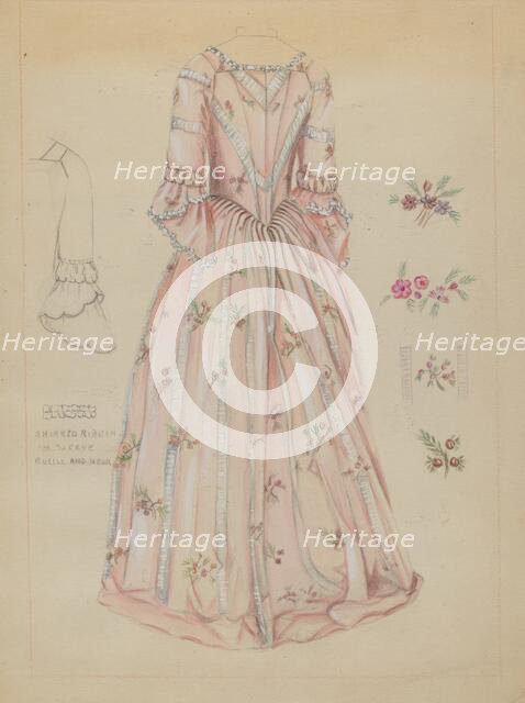 Dress, c. 1936. Creator: Fanchon Larzelere.