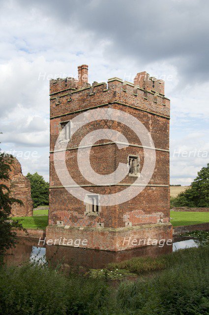 West Tower, Kirby Muxloe Castle, Leicestershire, 2006. Artist: Alun Bull.