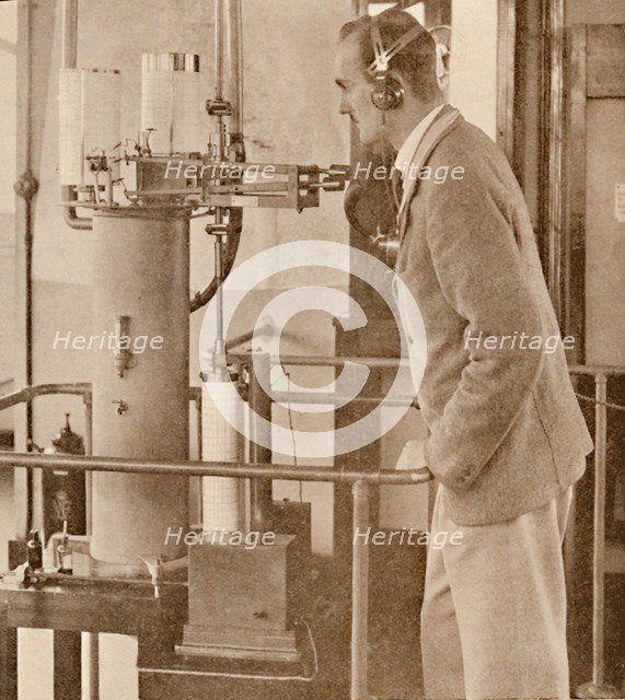 'An Airship Weather Centre', 1927. Artist: Unknown.