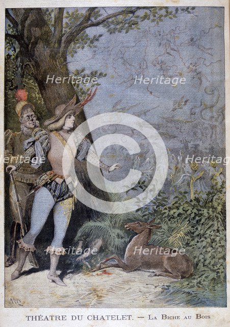 'La Biche au Bois', Théâtre du Châtelet, Paris, 1896. Artist: Henri Meyer