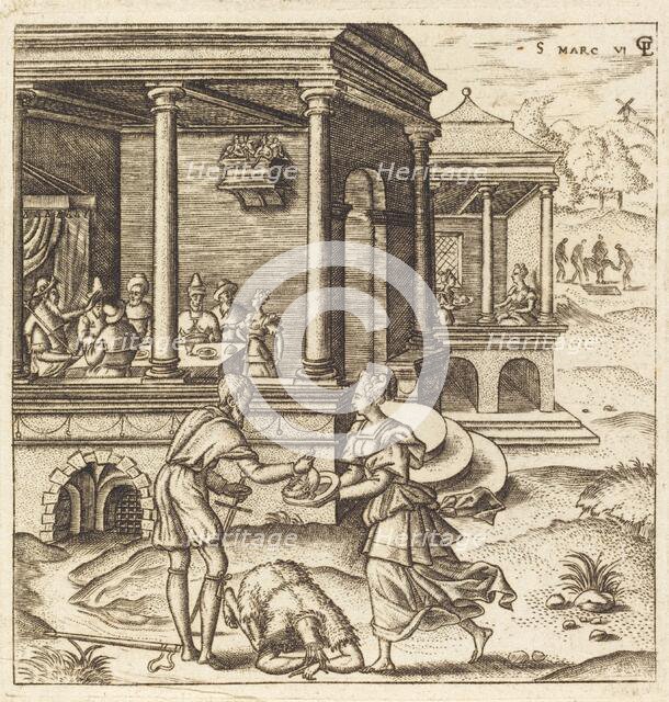 John the Baptist Beheaded, probably c. 1576/1580. Creator: Leonard Gaultier.