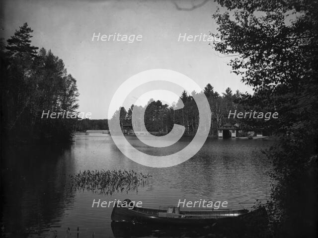 Outlet, Upper St. Regis Lake, Adirondack Mountains, The, c1903. Creator: Unknown.