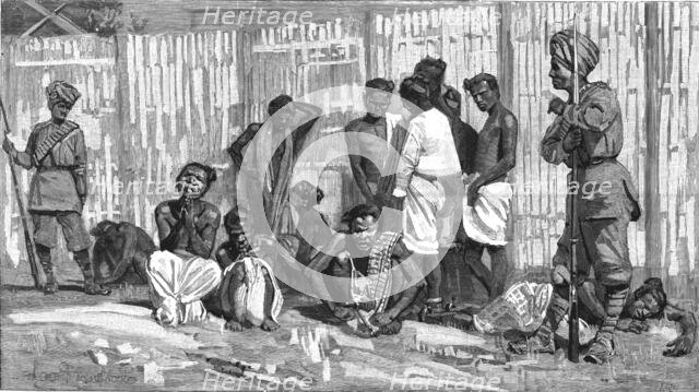 ''Burma- Dacoits in jail at Mandalay', 1888. Creator: Unknown.