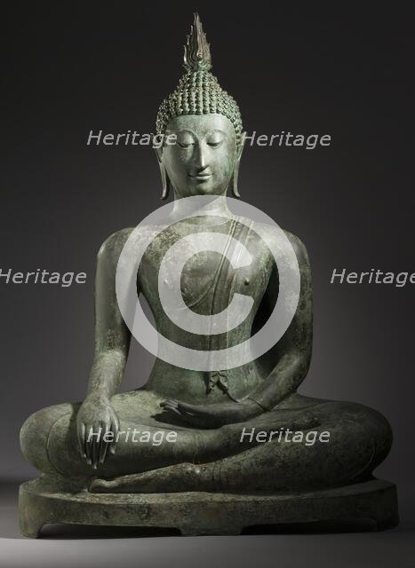 Buddha Shakyamuni (image 1 of 4), 14th-15th century. Creator: Unknown.