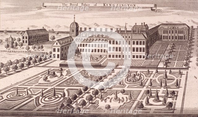 Kensington Palace, Kensington, London, c1750. Artist: Anon