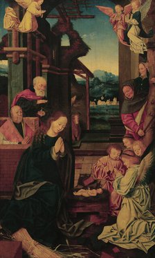 Nativity. Creator: Bruyn, Bartholomaeus (Barthel), the Elder (1493-1555).