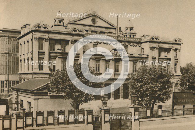 'Outside the People's Palace in the Mile End Road', c1935. Creator: Donald McLeish.