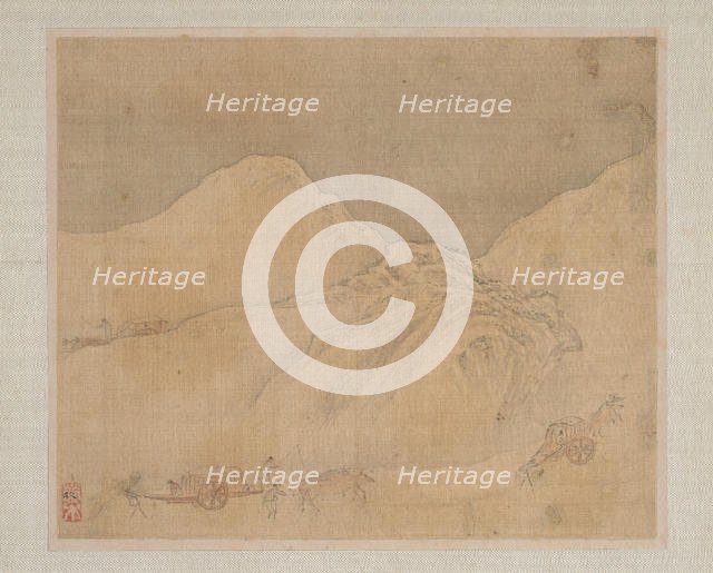 Landscapes, dated 1652. Creator: Ye Xin (Chinese, active ca. 1640-1673).