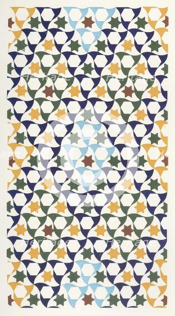 'Mosaic from the portico of the Generalife', 1907. Creator: Unknown.