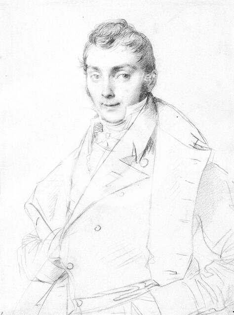 Pierre Arnould Espiaud, M.D., c1818. Creator: Jean-Auguste-Dominique Ingres.