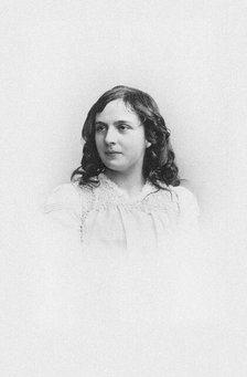 Portrait of the composer and pianist Teresa Carreño (1853-1917). Creator: Photo studio Emil Bieber, Hamburg  .