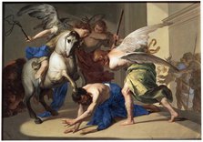 'The Expulsion of Heliodorus from the Temple', c1650. Artist: Bernardo Cavallino