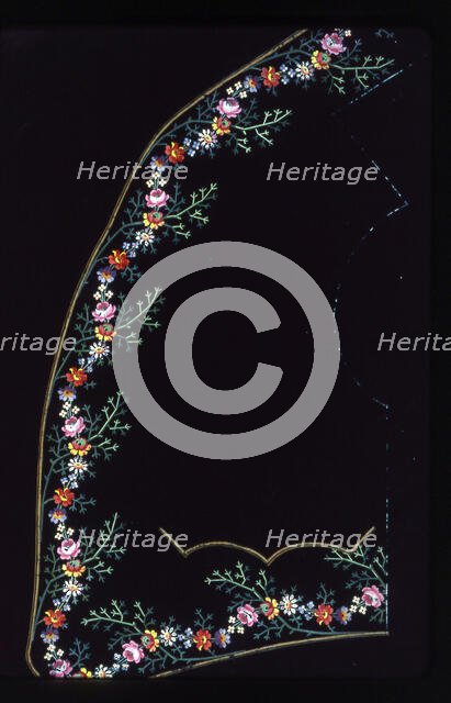 Waistcoat Design, England, 1830s/40s. Creator: Unknown.