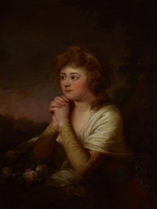 Portrait of a Lady from the Skrzynski Family, c1800. Creator: Jozef Grassi.